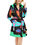 Vegas Neon Women's Western Bath Robe