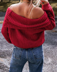 Eleanor the Shoulder Knit Sweater