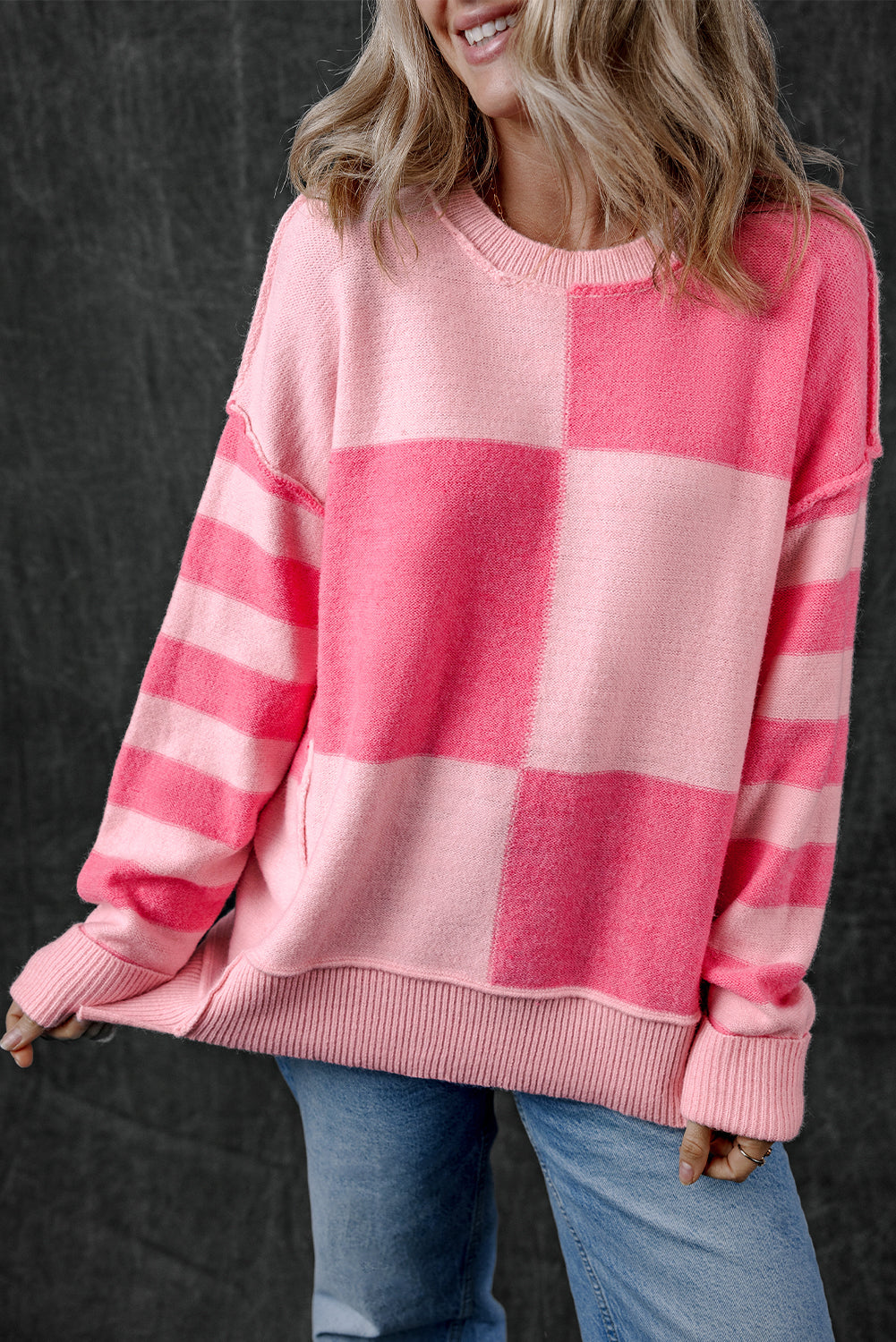 Abigail High Low Loose Sweater
