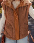 Evelyn Knot Side Plush Vest