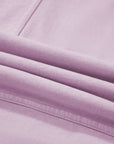 Mineral Wash Reverse Seam Drawstring Elastic Waist Pants