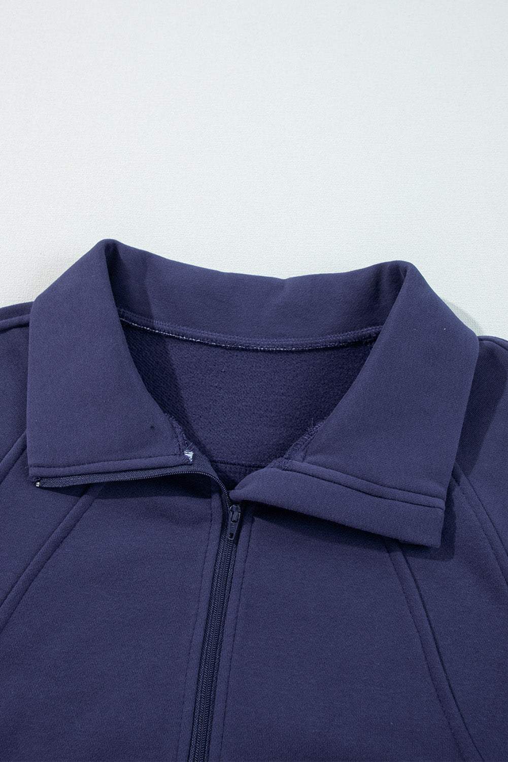 Fleece Lined Zip-Up Sweatshirt