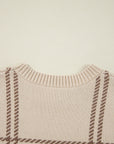 Madison Knitted Drop Shoulder Sweater