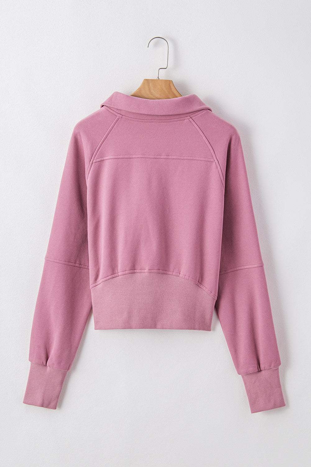 Fleece Lined Zip-Up Sweatshirt