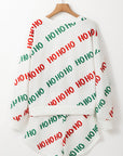 Christmas HOHOHO Pullover and Shorts Set