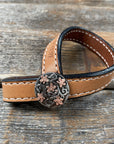 Western Light Oil Rustic Tie Down Keepers