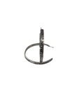 Folk Tooled Hoop Fashion Earrings