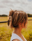 The Scottie Claw Clip in Nude
