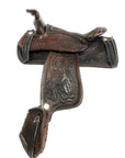 AJ Tack 5" Seat Decorative Western Saddle