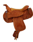 AJ Tack 5" Seat Decorative Western Saddle