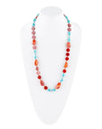 Headed West Long Carnelian Necklace