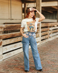 Hell I Won't Vintage Cowboy Graphic Tee