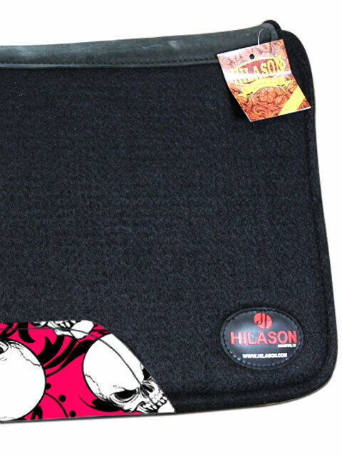 HILASON 31 In X 30 In Western Horse 100% Wool Felt Saddle Pad