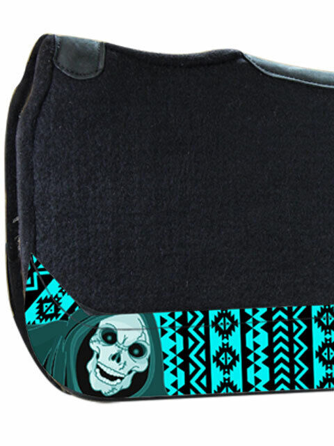 HILASON 31 In X 30 In Western Horse 100% Wool Felt Saddle Pad