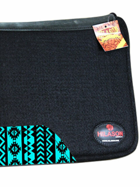 HILASON 31 In X 30 In Western Horse 100% Wool Felt Saddle Pad