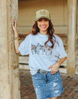Howdy Horseshoe Embroidered Trucker Hat