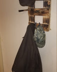 2 Cowboy Hat Rack Vertical | Cowboy Hat Holder | Rustic Western Hat Display | Handcrafted Wooden Organizer | Space-Saving Home Decor | Made in USA