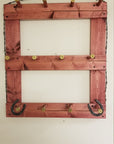 12B - Ball Cap Hat Rack - 12 Baller Functional Western Decor Cowboy