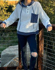 Millie Drawstring Hooded Top