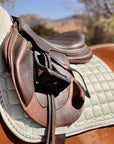Satin Classic Jump Saddle Pad - Mint Sorbet