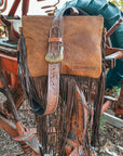 The Lancaster (Gold Splattered Cowhide) a Haute Southern Hyde by Beth Marie Exclusive