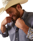 Ariat Men's Mood Indigo Wrinkle Free Classic Fit Shirt