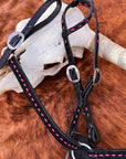 BuckStitch Betty Tack Set Pink/Black