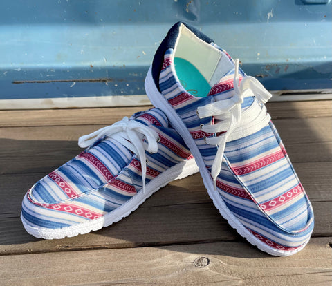 Americana Serape Slip On Shoes