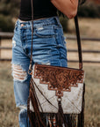 The Lancaster (Gold Foil/White Hyde) a Haute Southern Hyde by Beth Marie Exclusive