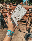 The Gold Foil Lancaster Wallet a Haute Southern Hyde by Beth Marie Exclusive