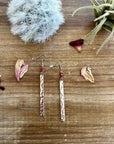 Spiny earrings dangle spring