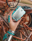 Turquoise Natural Stone Belt Buckle