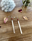 Spiny earrings dangle spring