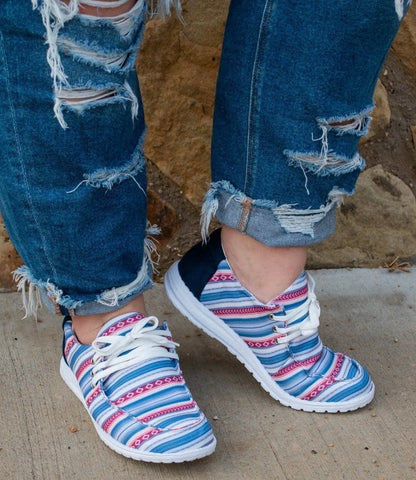 Americana Serape Slip On Shoes