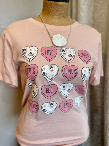 Cowboy Valentines Tee - SALE