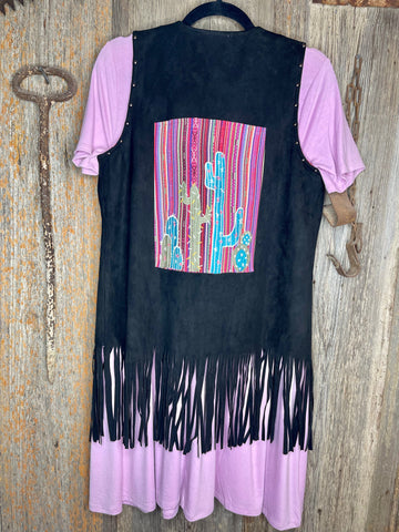 Cactus Fringe Vest