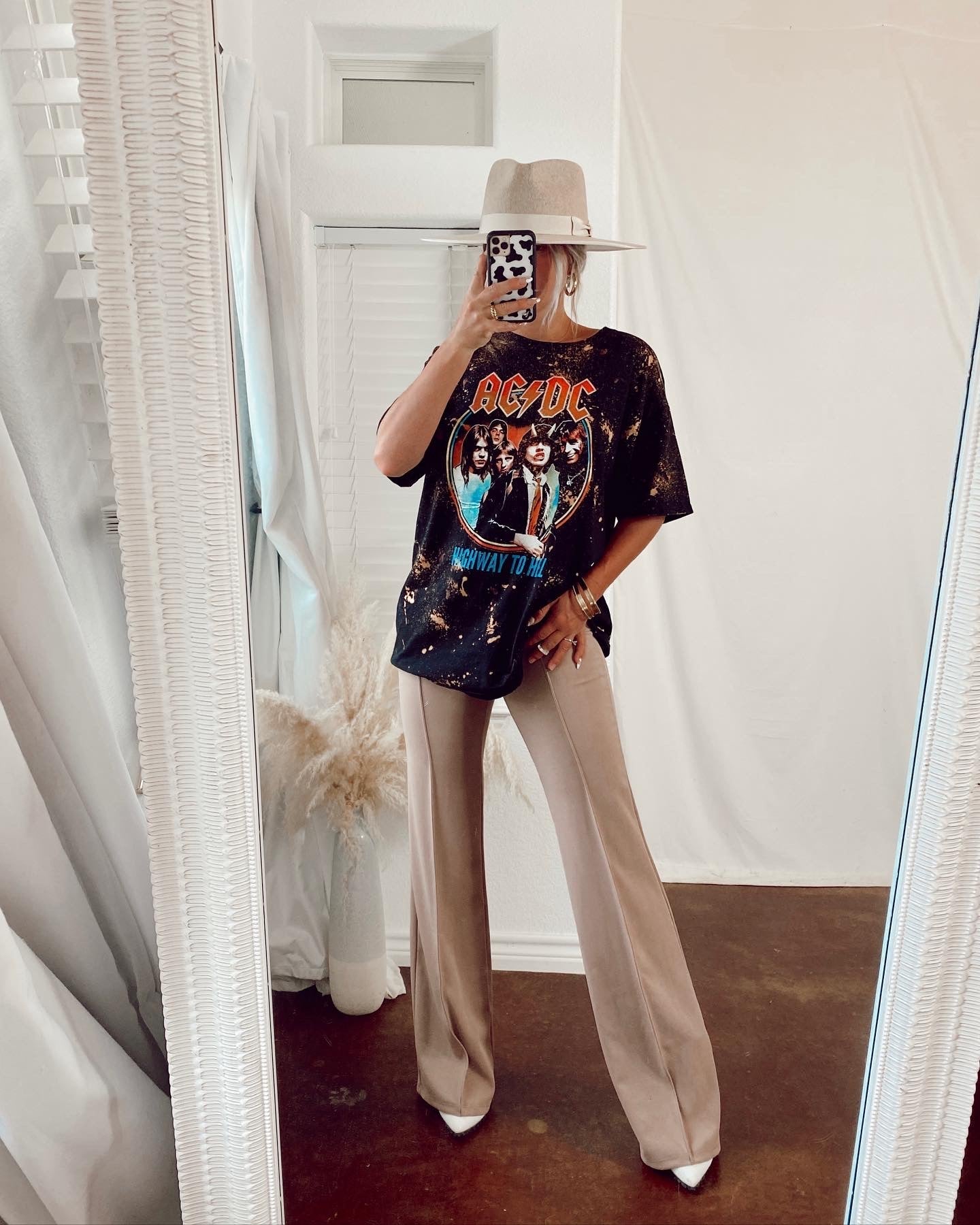 The Zoey Stretch Trouser in Taupe