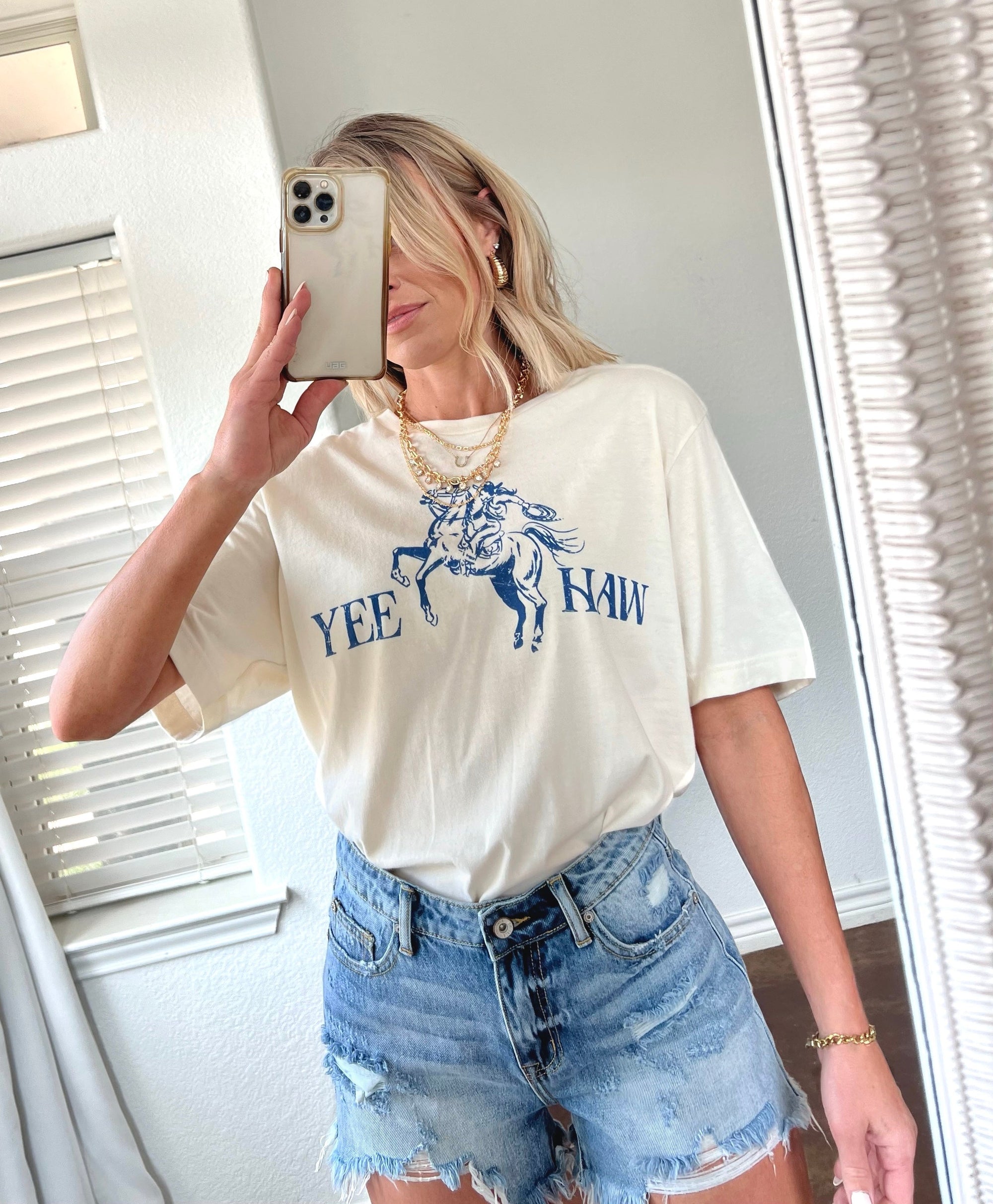 The Yeehaw Cowgirl Tee