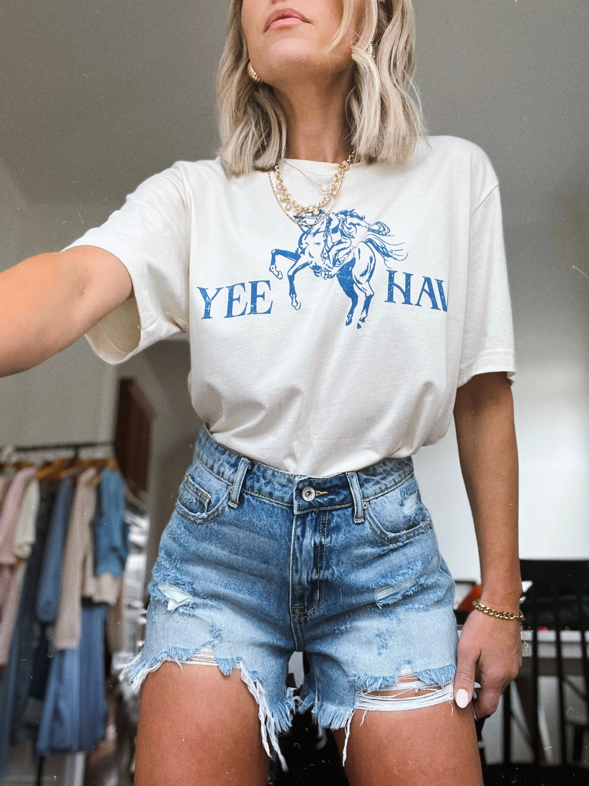 The Yeehaw Cowgirl Tee