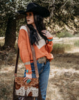 The Lancaster (Gold Splattered Cowhide) a Haute Southern Hyde by Beth Marie Exclusive
