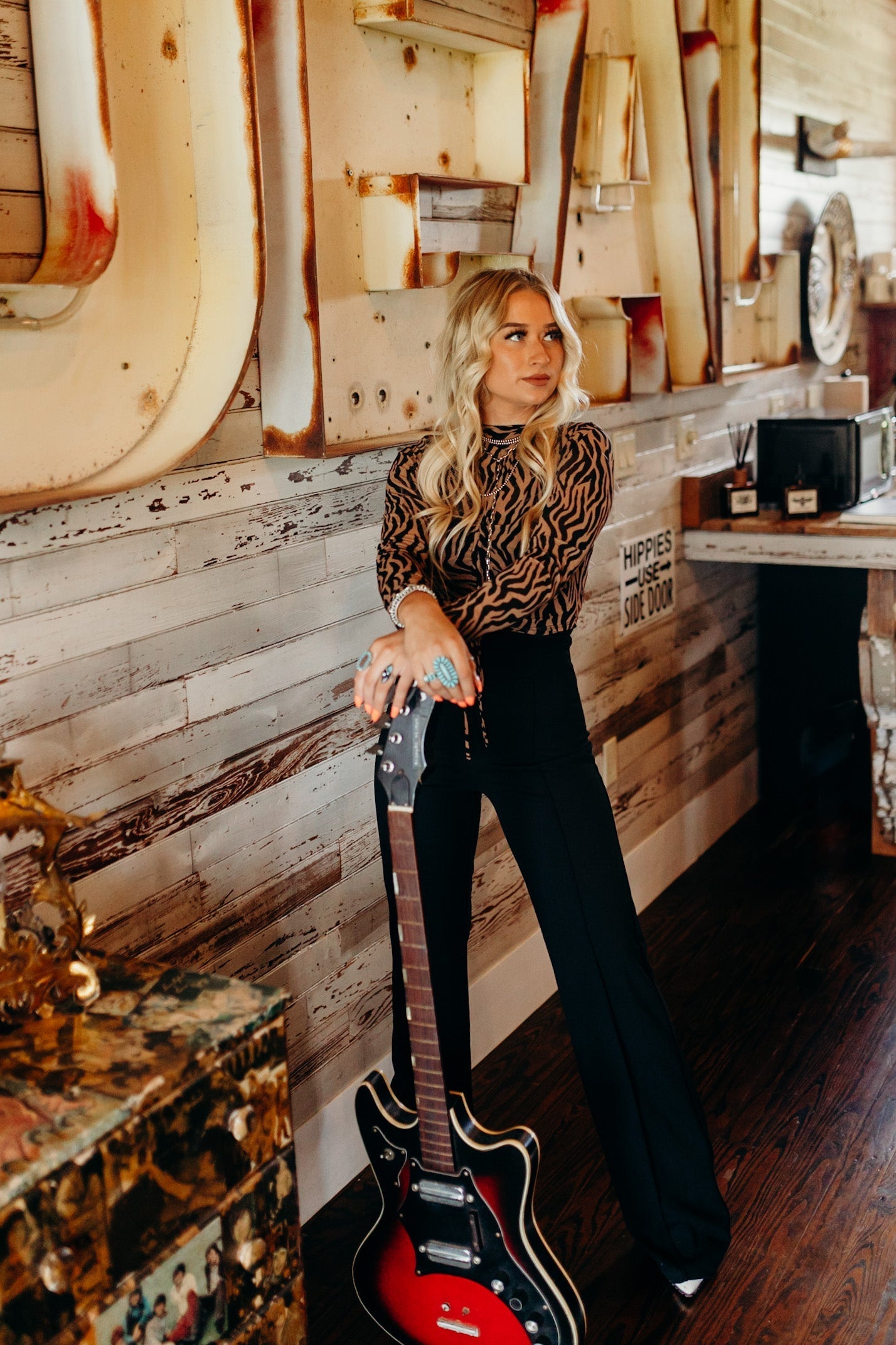 The Zoey Trouser In Black