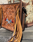 The Showdown Tooled Leather Purse