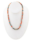 Immeasurable Multicolor Ocean Jade Golden Wrap Necklace