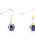 In The Loop Lapis Earrings