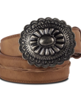 1.5 Woven Belt with Round Buckle-Desert Clay