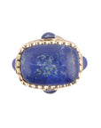Lapis and Bronze Ring