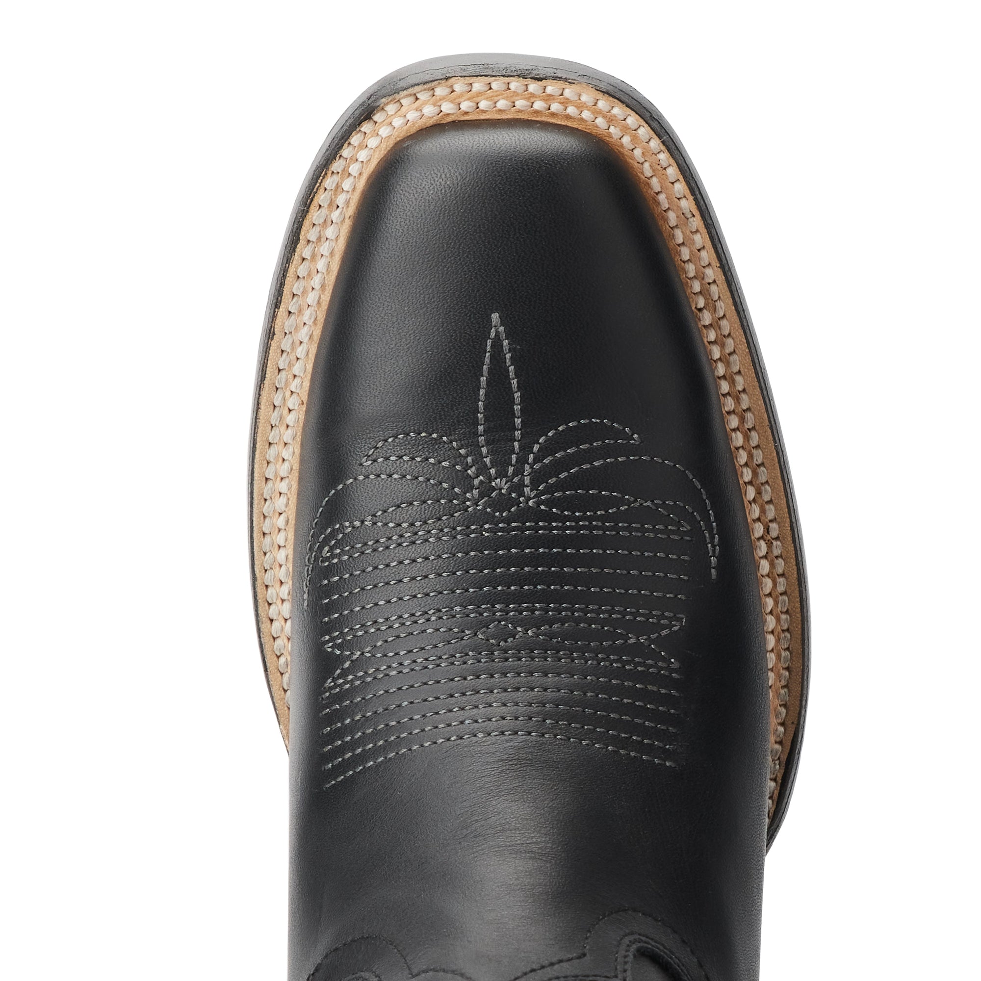 Classic Square Boot - Jet Black