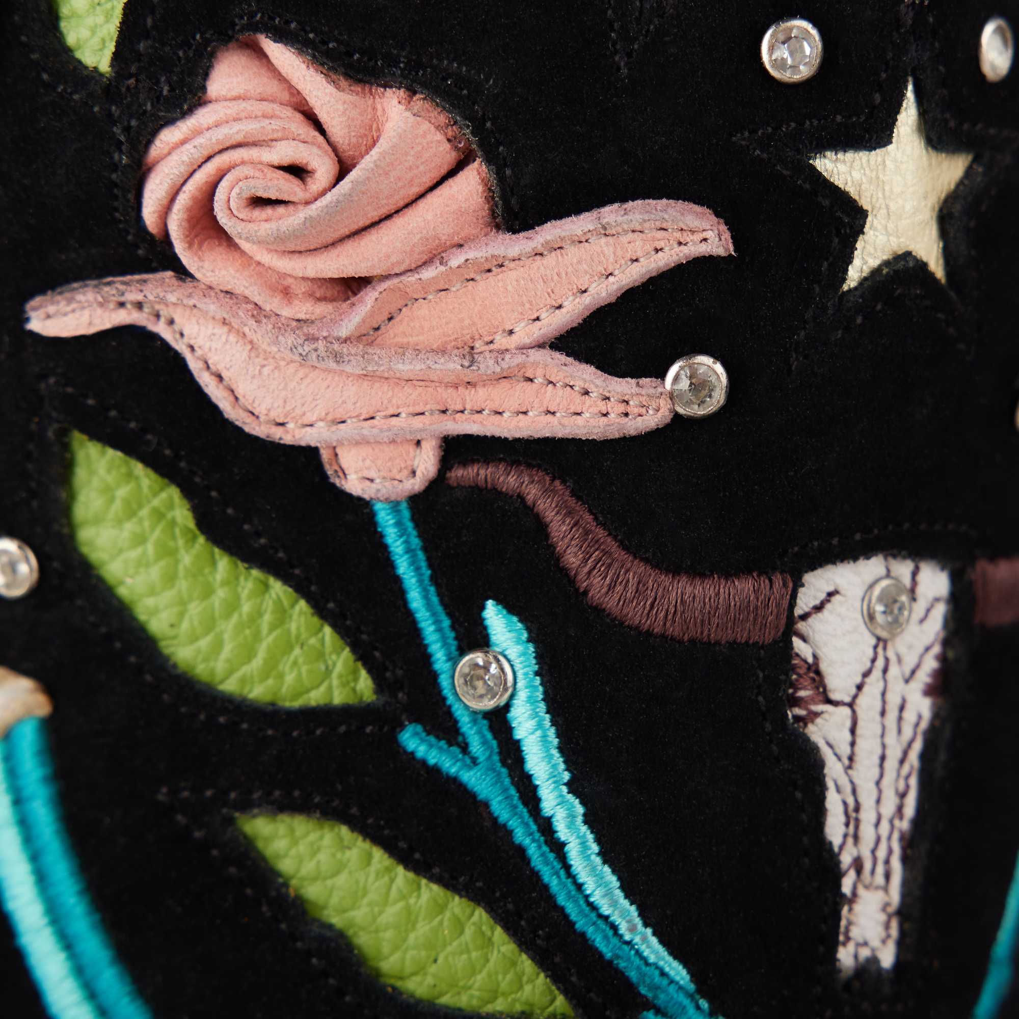Stars Align Boot - Jet Black &amp; Ceramic Crackle