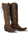 Olivia Jane Knee High Corset - Burnt Caramel