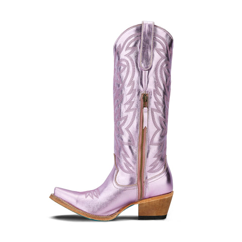 Smokeshow Boot - Lavender Metallic